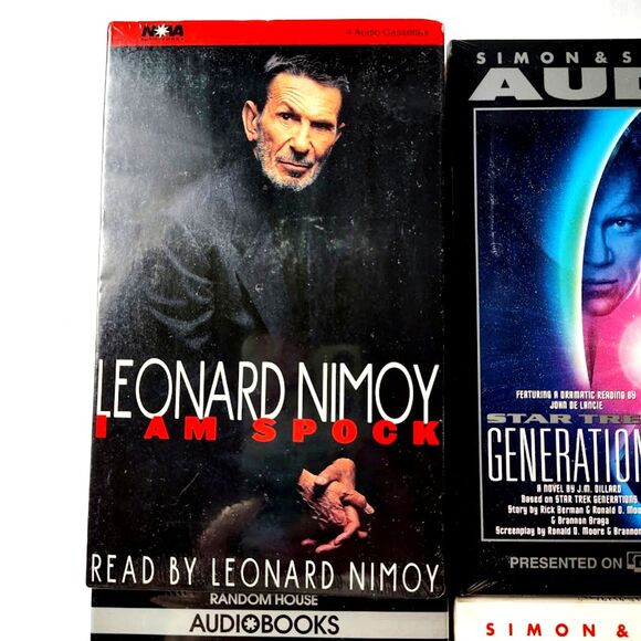 4 New Star Trek Related Audiobooks on Cassette Vintage Sealed - Picture 2 of 14